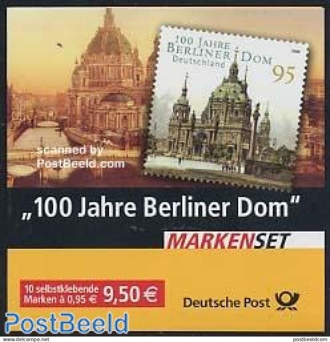 Germany, Federal Republic 2005 Berliner Dom Booklet, Mint NH, Religion - Churches, Temples, Mosques, Synagogues - Stam.. - Unused Stamps