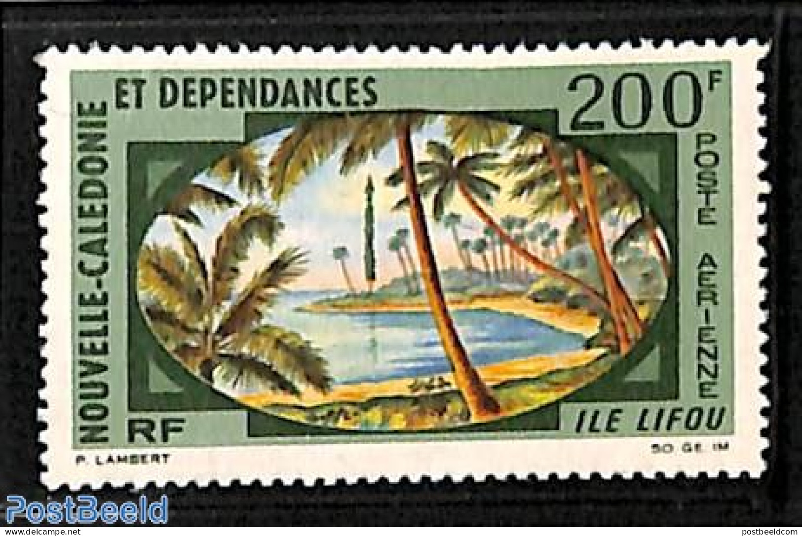 New Caledonia 1967 Lifou Island 1v, Mint NH, Nature - Trees & Forests - Ongebruikt