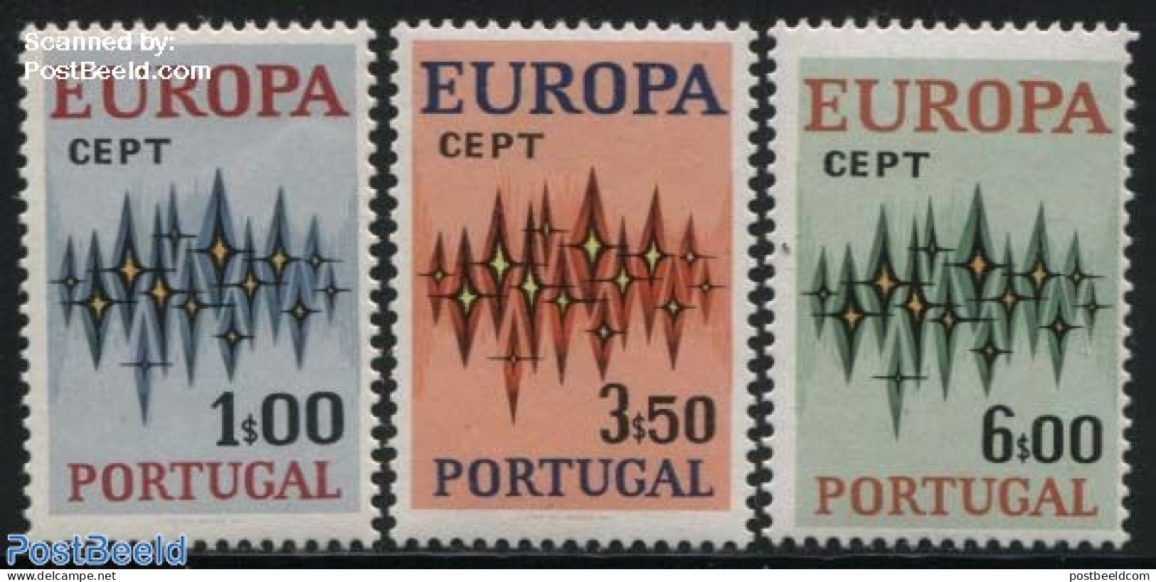 Portugal 1972 Europa 3v, Mint NH, History - Europa (cept) - Ongebruikt
