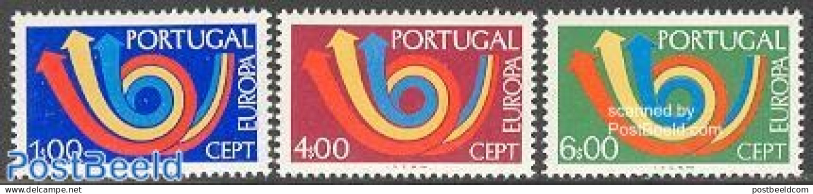 Portugal 1973 Europa 3v, Mint NH, History - Europa (cept) - Unused Stamps