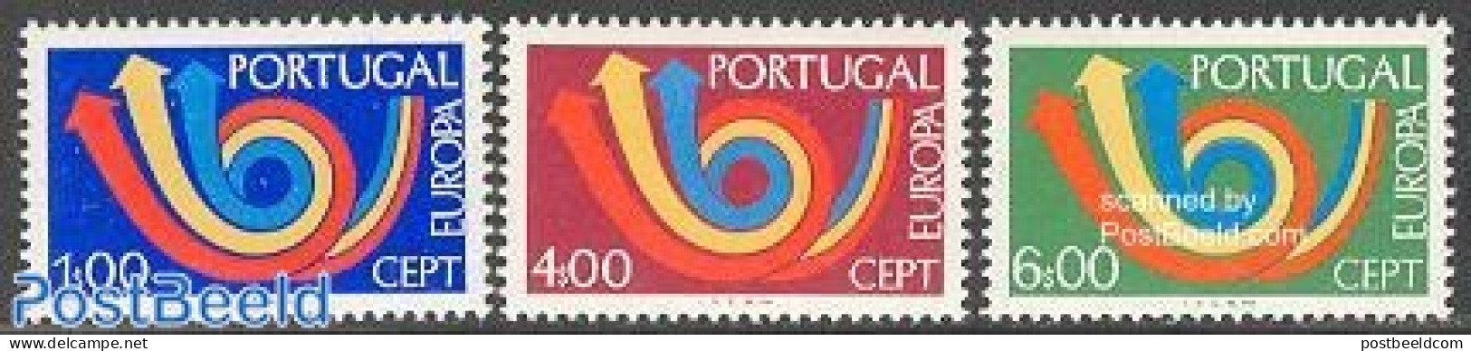 Portugal 1973 Europa 3v, Mint NH, History - Europa (cept) - Ongebruikt