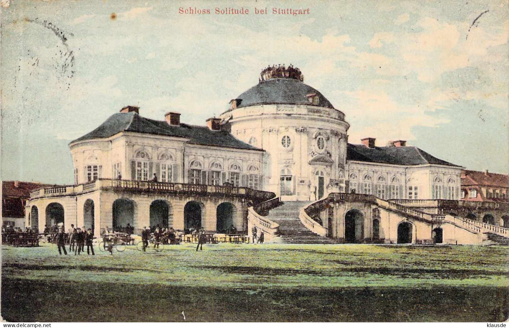 Stuttgart - Schloß Solitude Gel.1906 AKS - Stuttgart
