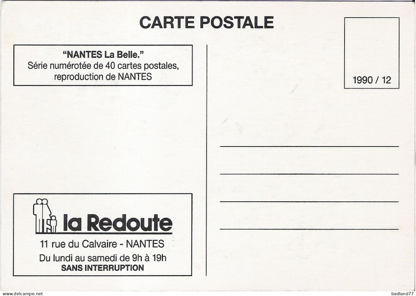 CP - Nantes - Rue Du Calvaire (Reproduction)    * - Nantes
