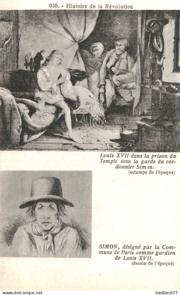 Lot 9 Cartes Postales - Histoire De La Révolution - Other & Unclassified