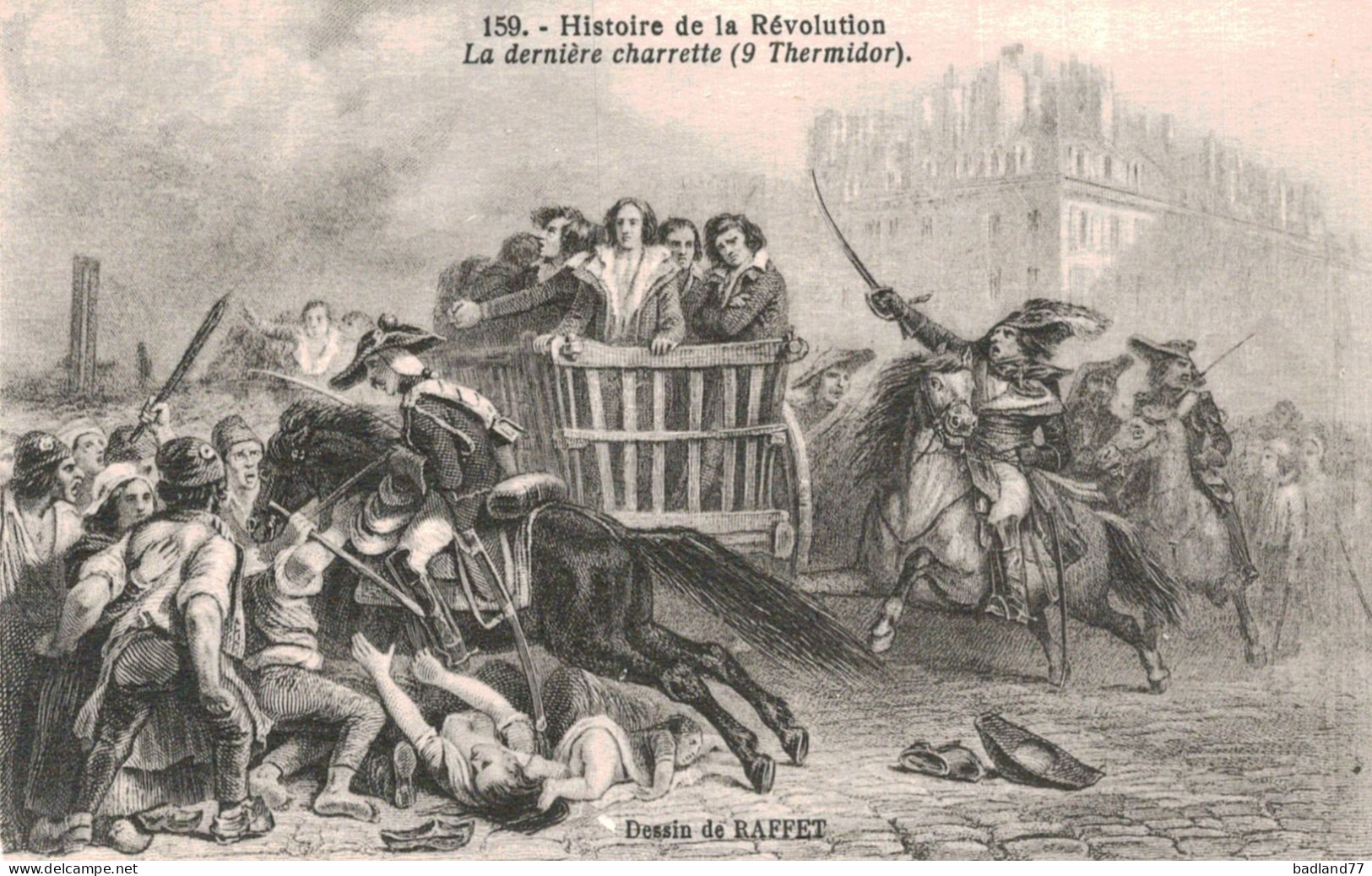 Lot 19 cartes postales - Histoire de la Révolution