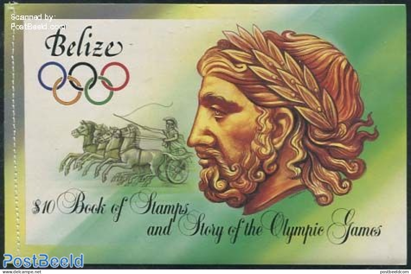 Belize/British Honduras 1984 Olympic Games Booklet, Mint NH, Sport - Stamp Booklets - Unclassified