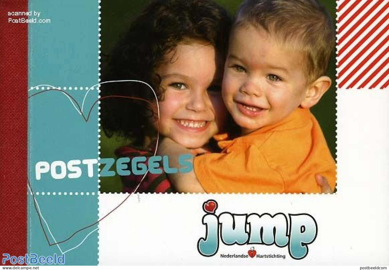 Netherlands - Personal Stamps TNT/PNL 2008 Hartstichting Jump, Prestige Booklet, Mint NH, Health - Health - Stamp Book.. - Non Classés