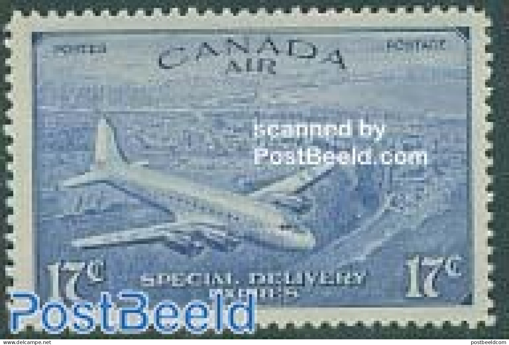 Canada 1946 Airmail Definitive 1v, Mint NH, Transport - Aircraft & Aviation - Unused Stamps