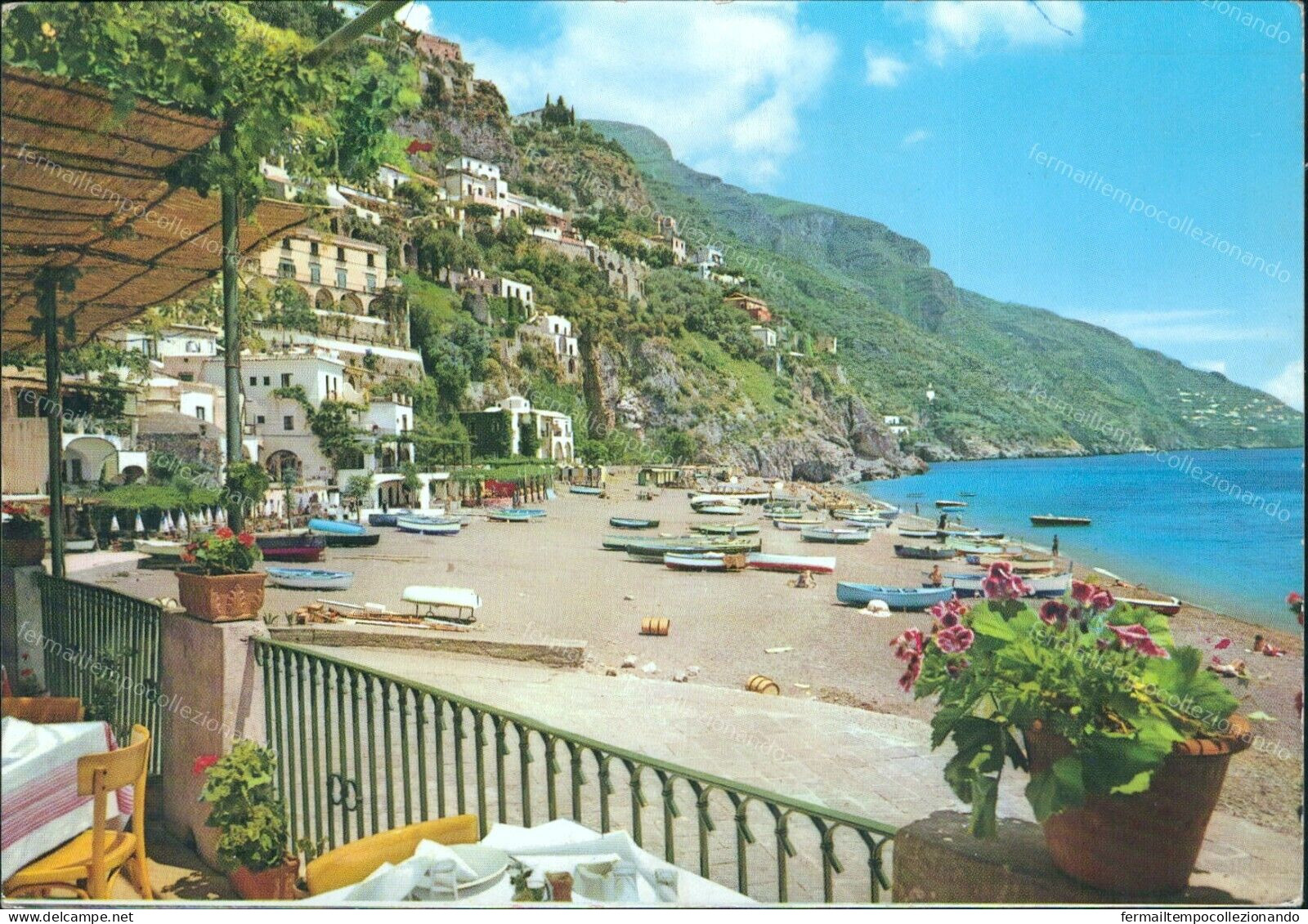 Cr472 Cartolina Positano La Marina Provincia Di Salerno Campania - Salerno
