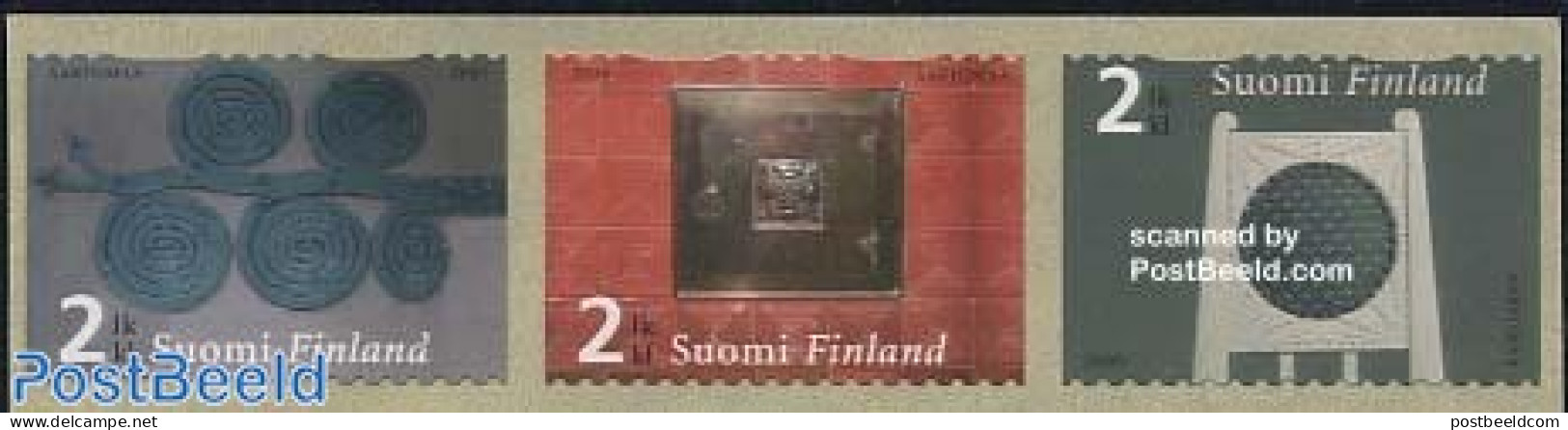 Finland 2005 Industrial Art 3v, Mint NH, Art - Modern Art (1850-present) - Neufs