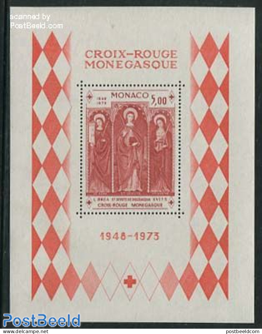 Monaco 1973 Red Cross S/s, Mint NH, Health - Red Cross - Unused Stamps