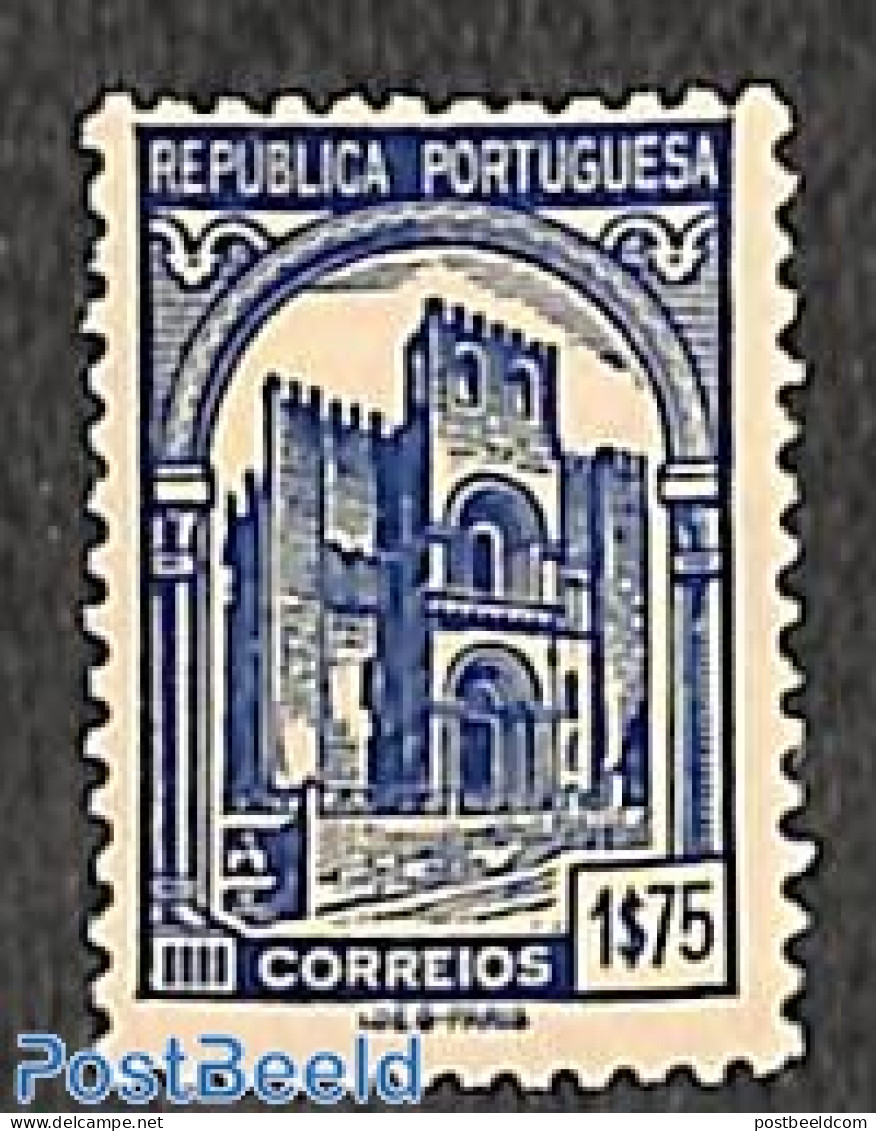 Portugal 1935 Coimbra Cathedral 1v, Mint NH, Religion - Churches, Temples, Mosques, Synagogues - Ongebruikt