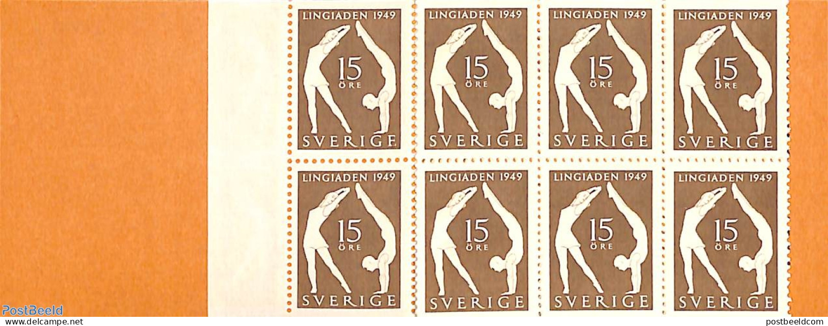 Sweden 1949 Lingiade Booklet, Mint NH, Sport - Sport (other And Mixed) - Stamp Booklets - Unused Stamps