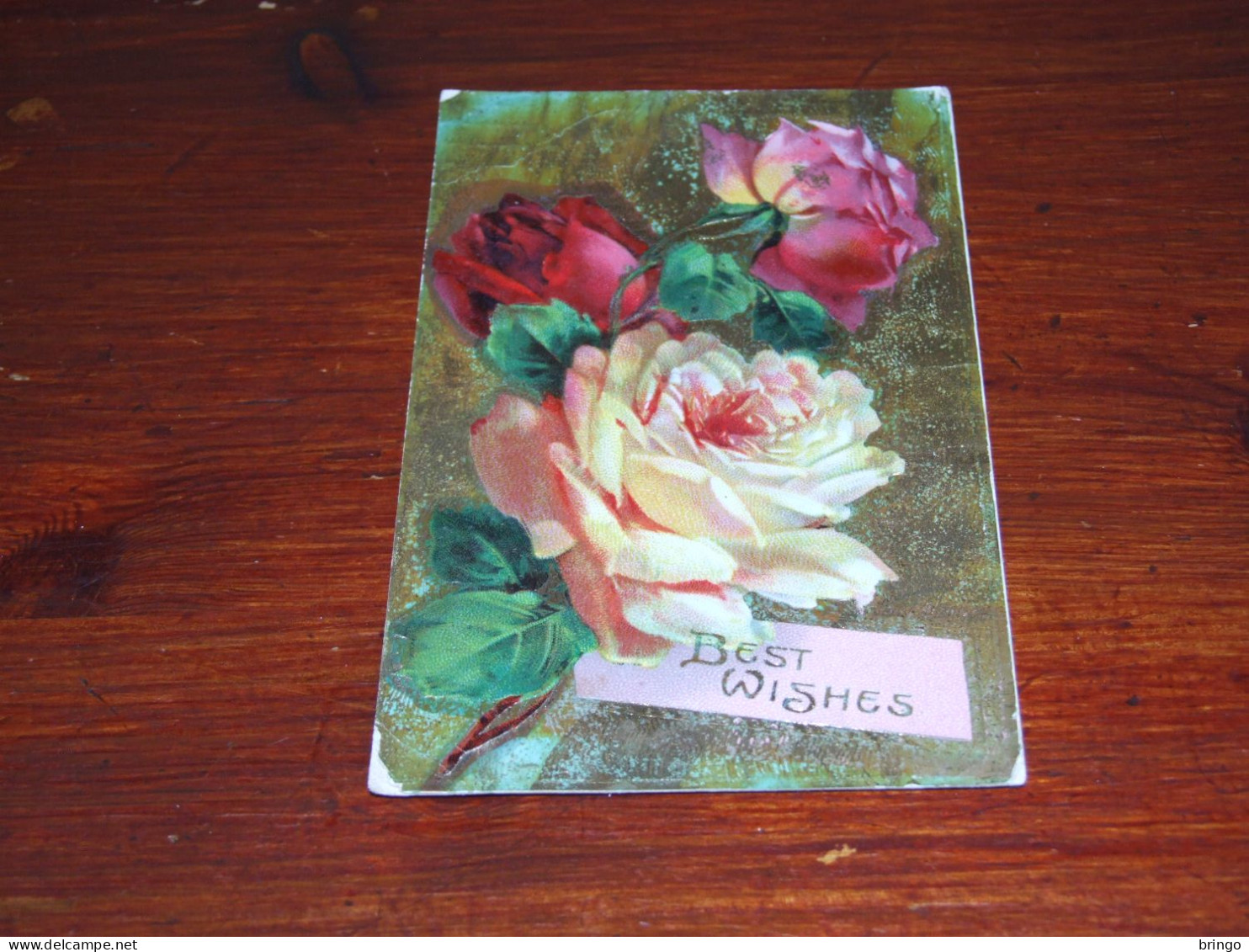 76166-        BEST WISHES - BLOEMEN / FLOWERS / BLUMEN / FLEURS / FIORI / FLORES - 1912 - Flowers