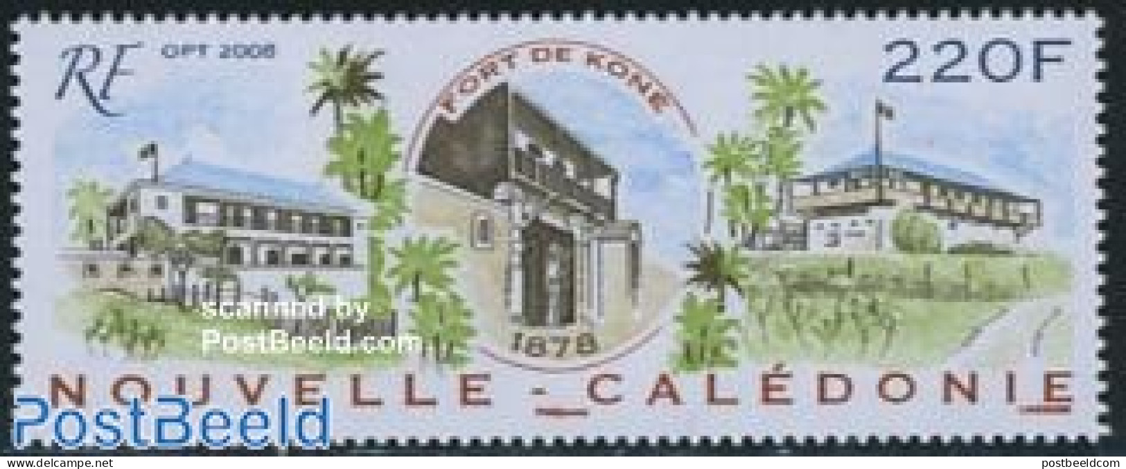 New Caledonia 2008 Fort De Kone 1v, Mint NH, Art - Castles & Fortifications - Unused Stamps