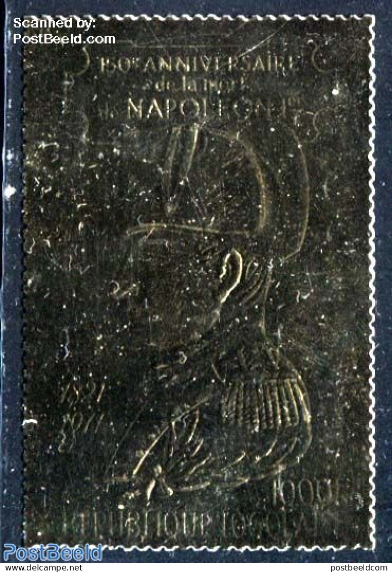 Togo 1971 Napoleon 1v, Gold, Mint NH, History - History - Napoleon - Napoleon