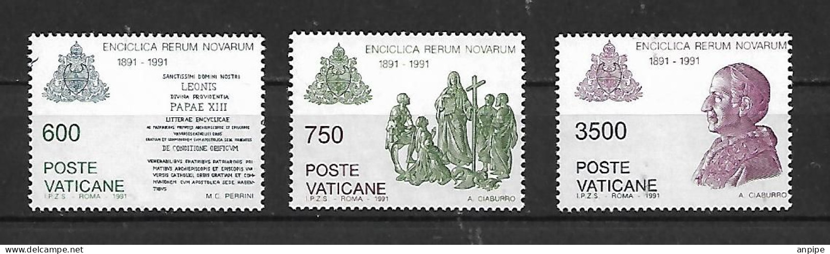 VATICANO, 1991 - Unused Stamps