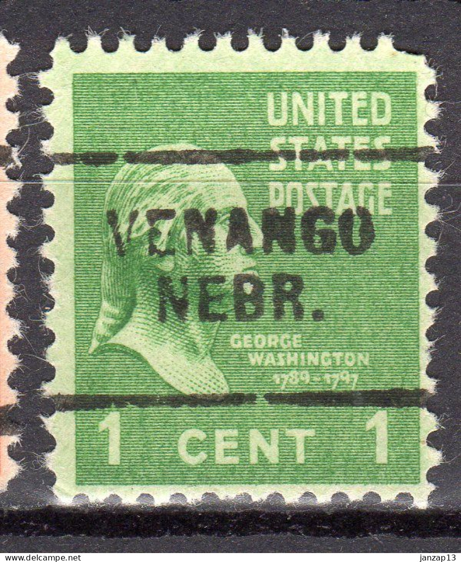 MM-718; USA Precancel/Vorausentwertung/Preo; VENANGO (NE), Type 703 - Precancels