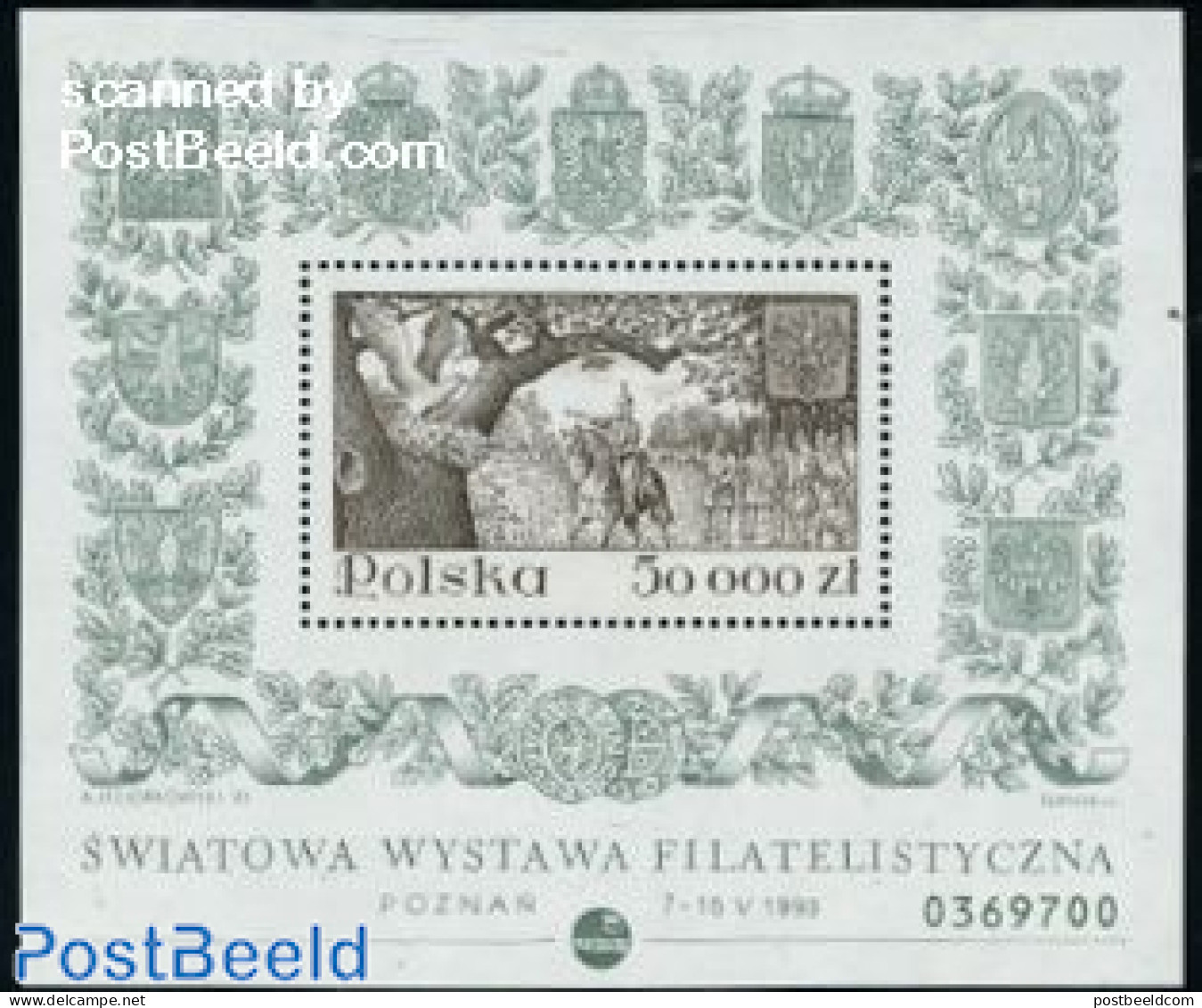Poland 1993 Polska 93 S/s, Mint NH, History - Nature - Knights - Birds - Horses - Trees & Forests - Neufs