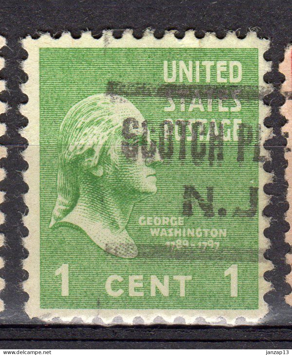 MM-781; USA Precancel/Vorausentwertung/Preo; SCOTCH PLAINS (NJ), Type 623 - Precancels