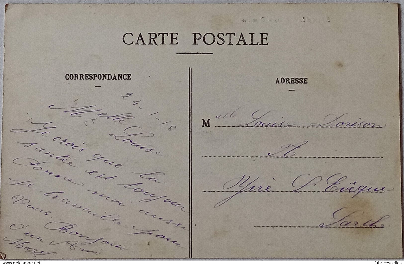CPA  Circulée 1918,  Épinal (Vosges) - Maison Romaine.  (90) - Epinal
