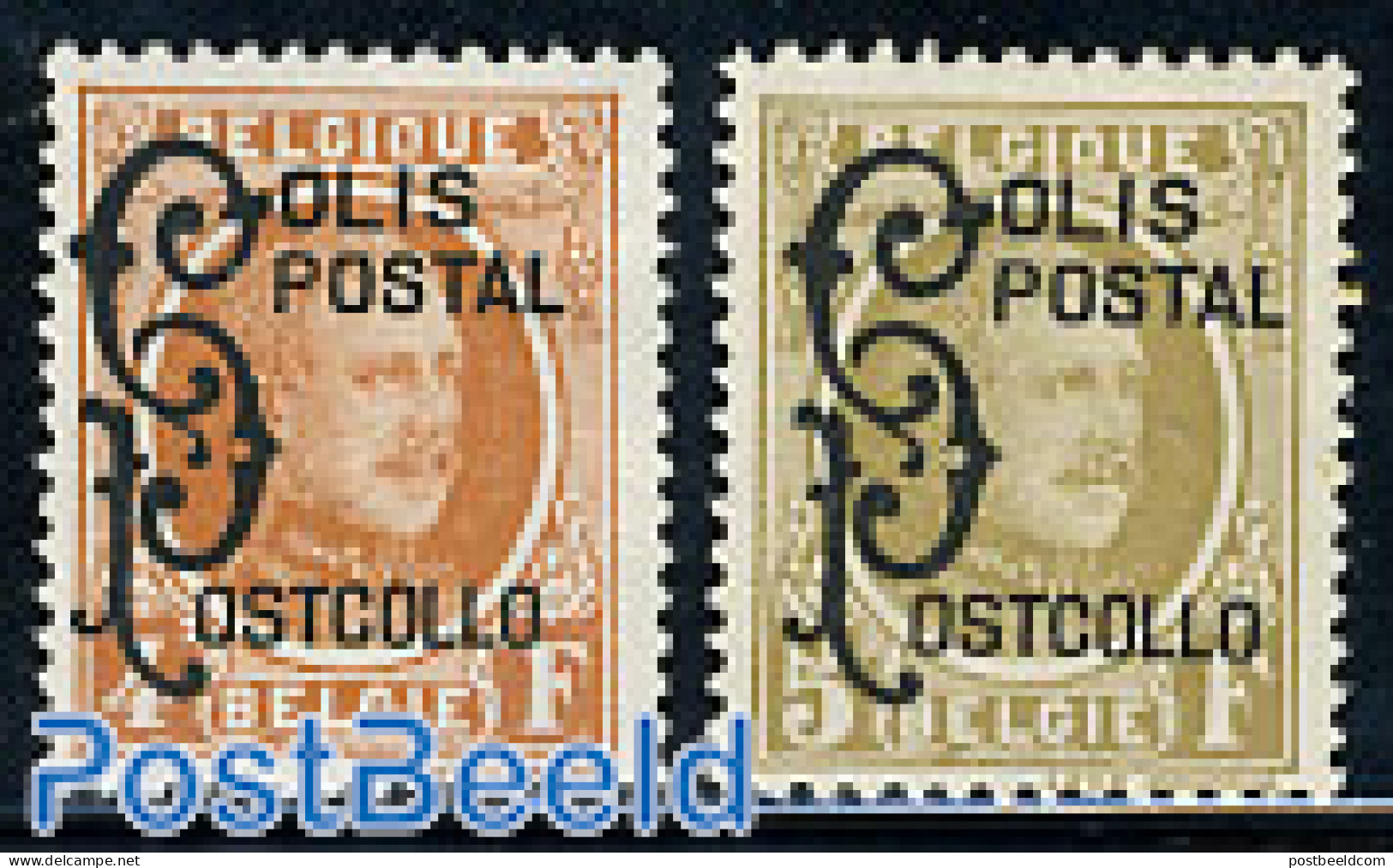 Belgium 1928 Parcel Stamps 2v, Mint NH - Neufs