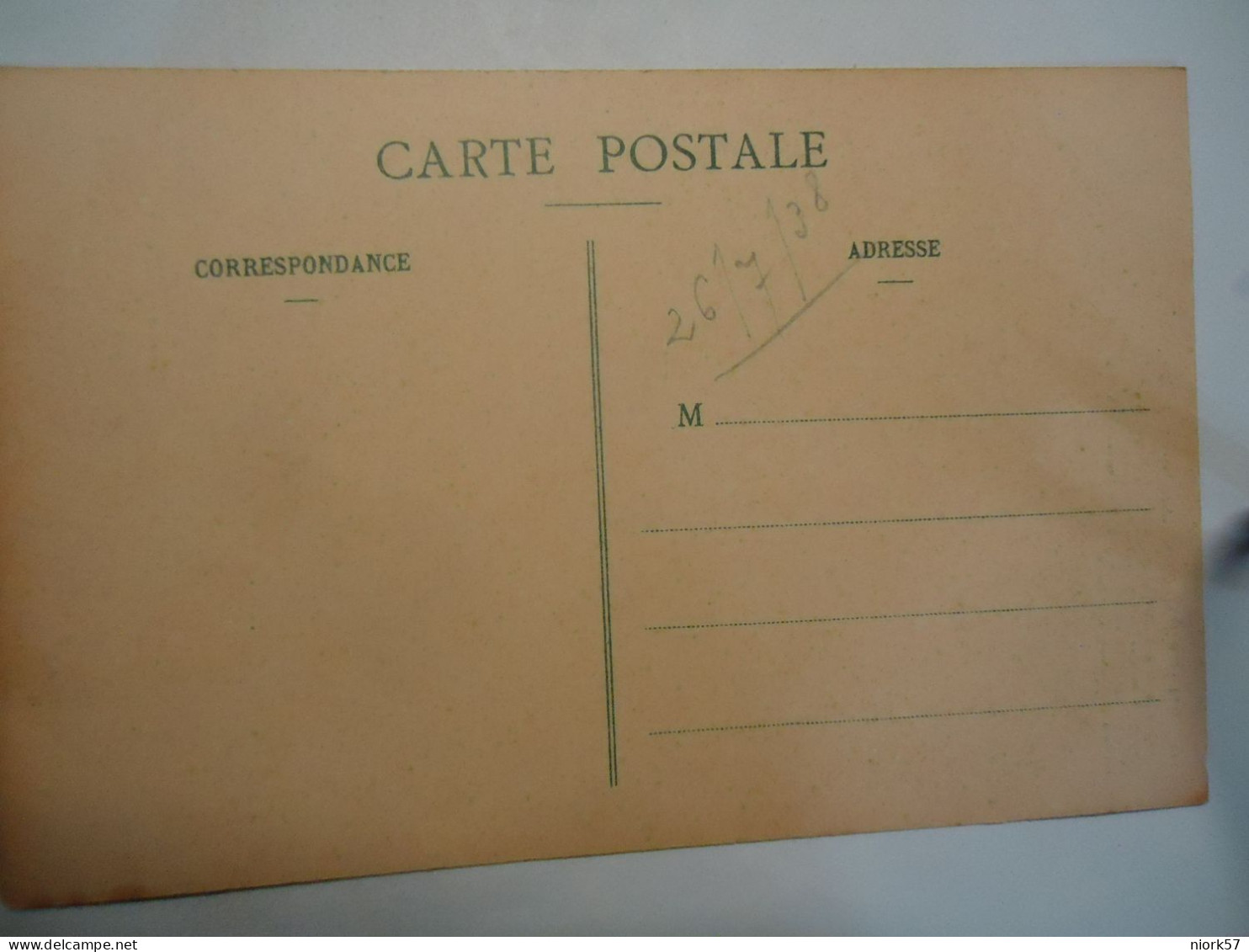 FRANCE POSTCARDS  FALAISE 1938 - Other & Unclassified