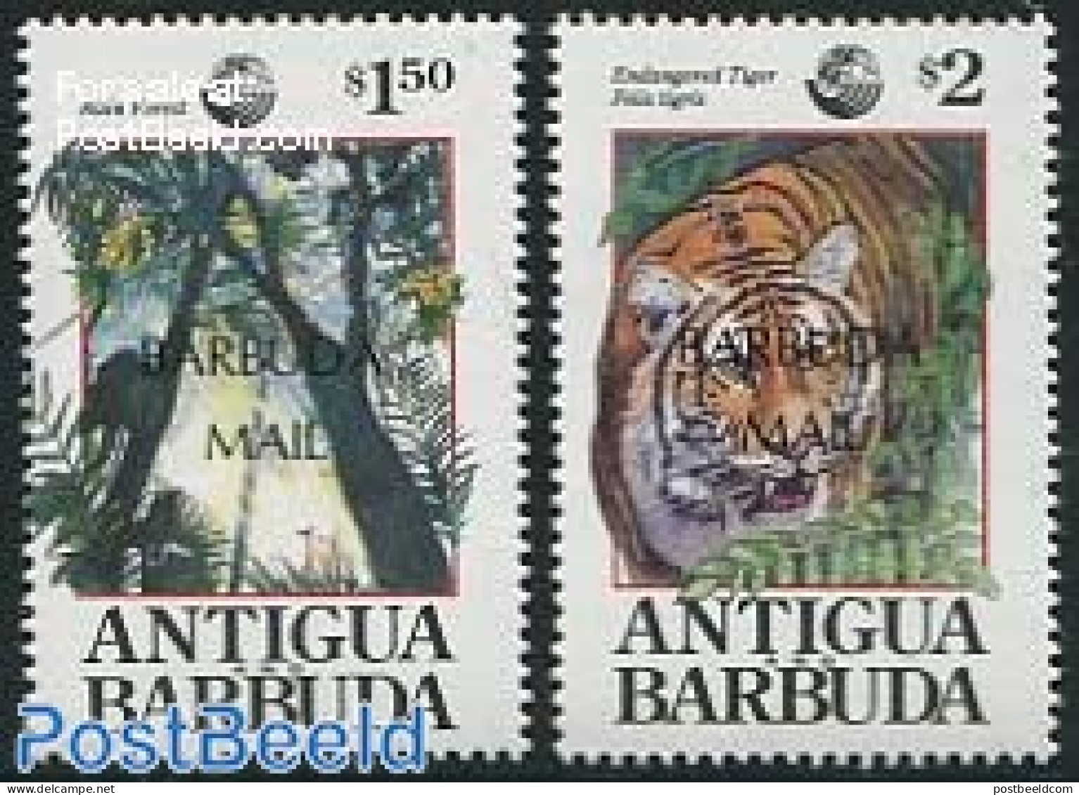 Barbuda 1993 UNCED 2v, Mint NH, Nature - Environment - Umweltschutz Und Klima
