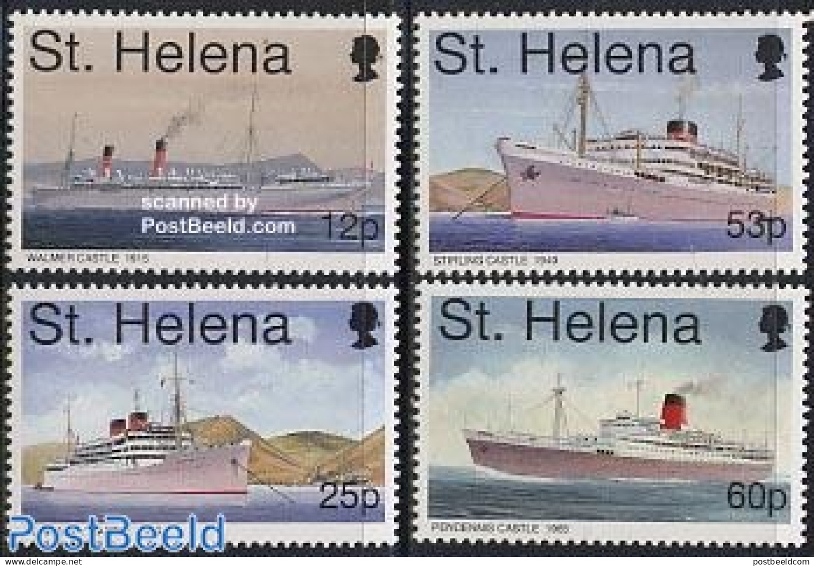 Saint Helena 1996 Postal Ships 4v, Mint NH, Transport - Ships And Boats - Ships