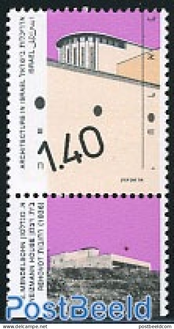Israel 1997 Architecture 1v (1 Phosphor Band), Mint NH, Art - Modern Architecture - Neufs (avec Tabs)