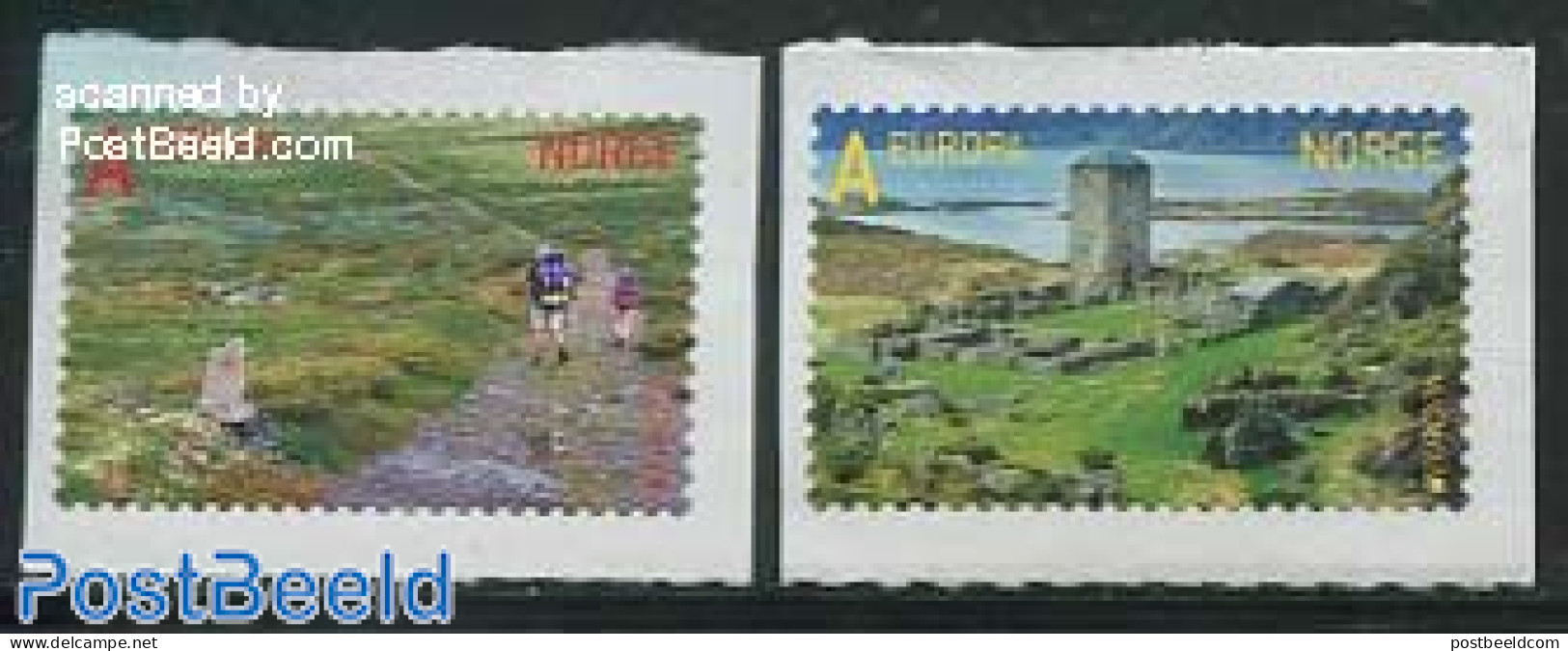 Norway 2012 Tourism, Europa 2v, Mint NH, History - Various - Europa (cept) - Tourism - Art - Castles & Fortifications - Unused Stamps