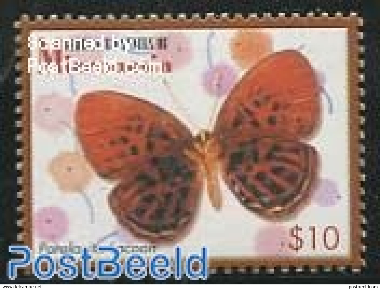 Micronesia 2006 Definitives, Butterflies 1v ($10), Mint NH, Nature - Butterflies - Micronesia