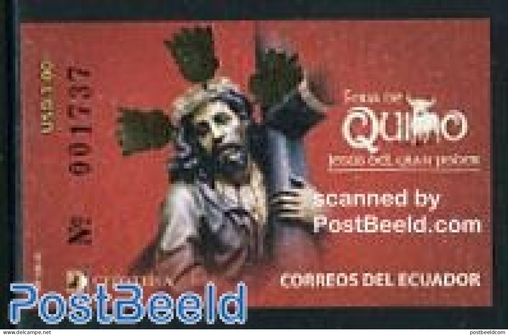 Ecuador 2006 Jesus With Cross S/s, Mint NH, Religion - Religion - Ecuador