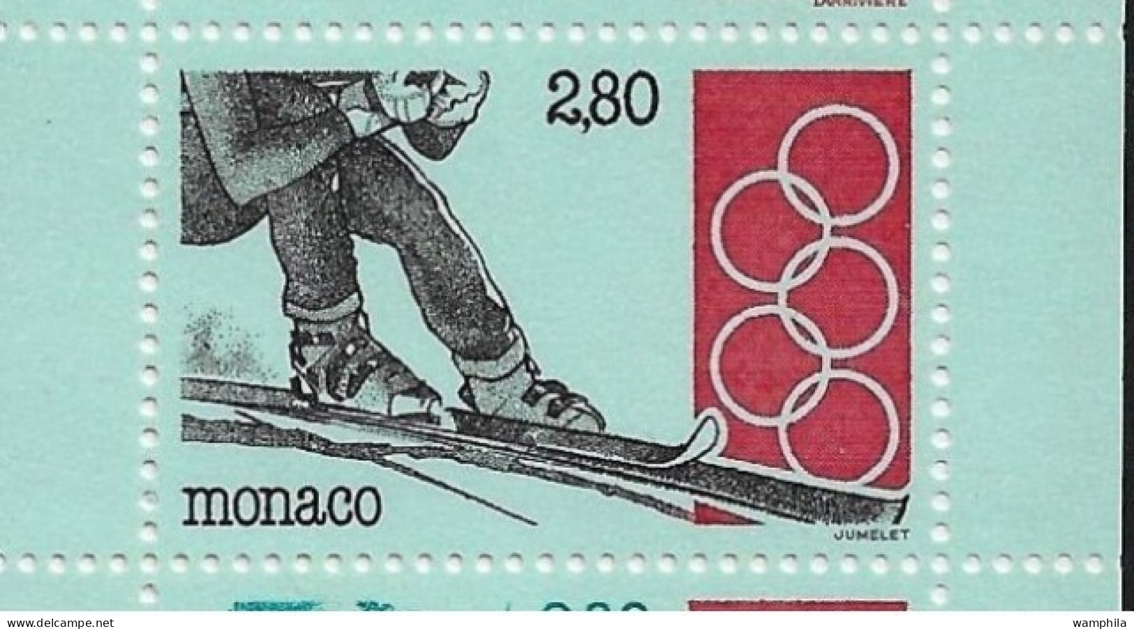 Monaco 1993. Carnet N°10, J.O .bobsleigh, Ski, Voile, Aviron, Natation, Cyclisme, - Wintersport (Sonstige)