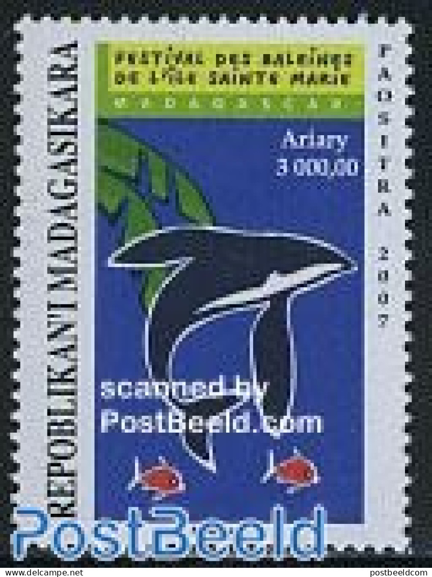 Madagascar 2007 Whale Festival 1v, Mint NH, Nature - Sea Mammals - Other & Unclassified