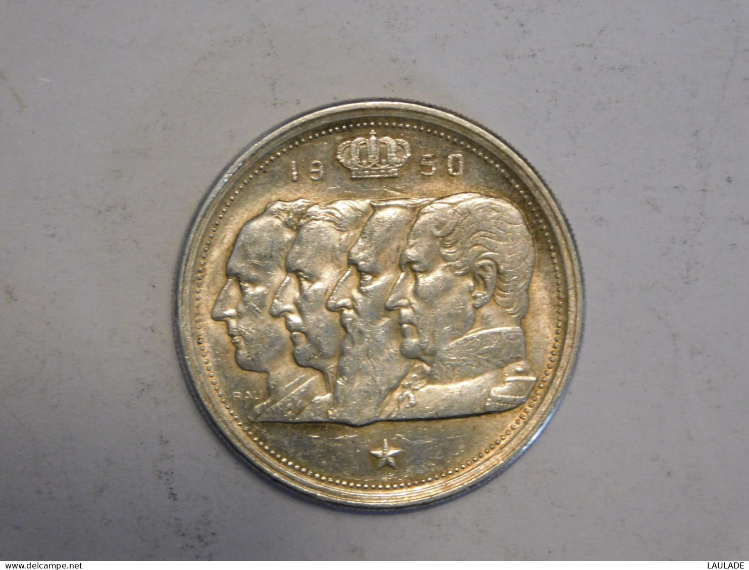 BELGIQUE 100 Francs 1950 - Silver, Argent - 100 Franc
