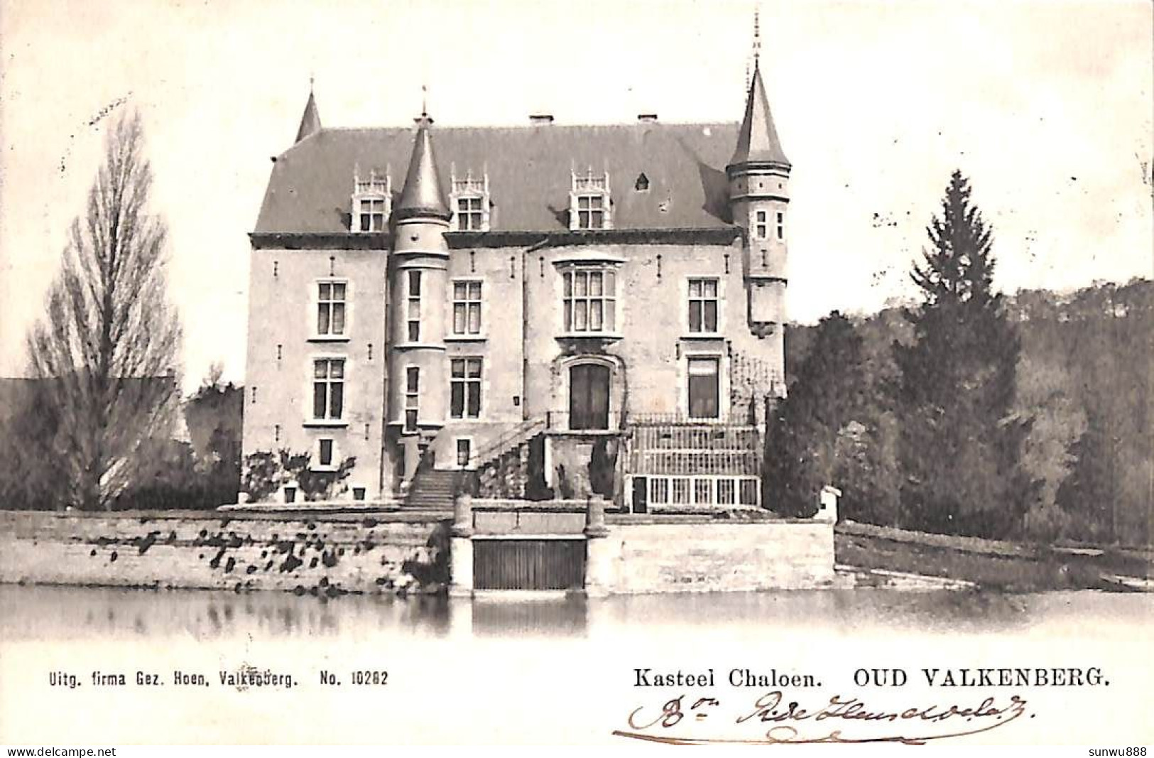 Kasteel Chaloen - Oud Valkenberg (Uitg. Gez. Hoen 1904) - Valkenburg