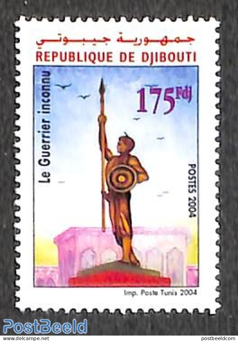 Djibouti 2004 Unknown Sldier 1v, Mint NH, History - Militarism - Militaria