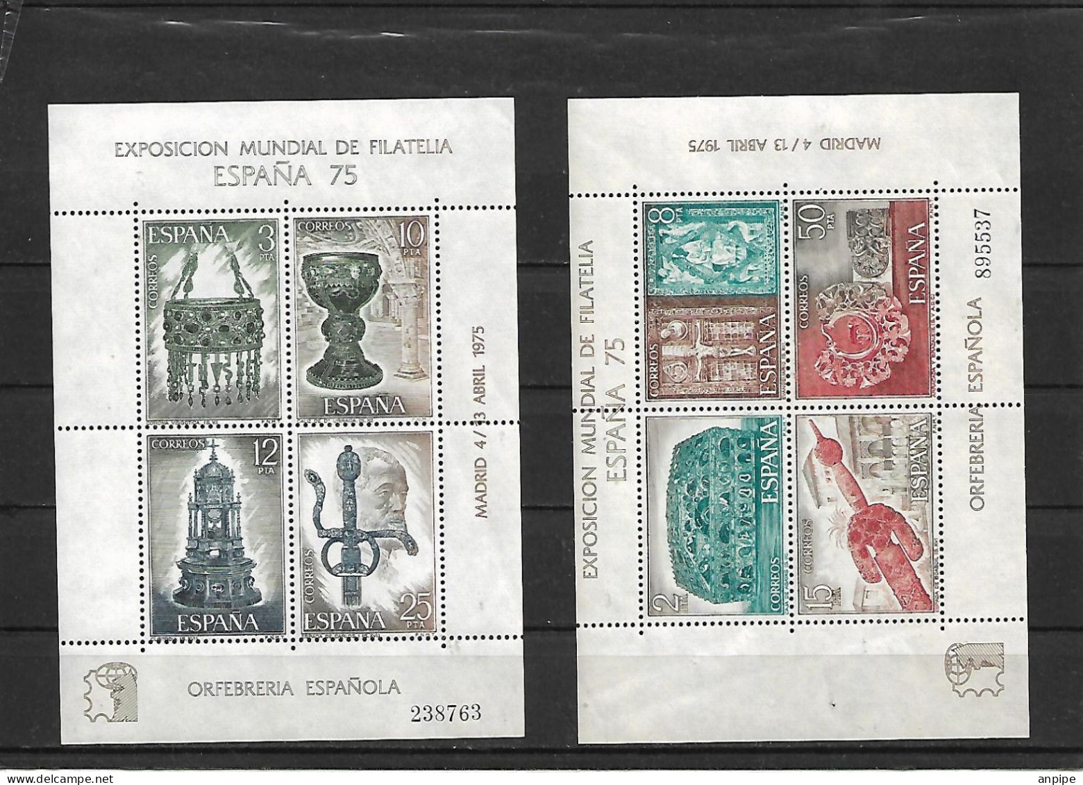 ESPAÑA, 1975 - Unused Stamps