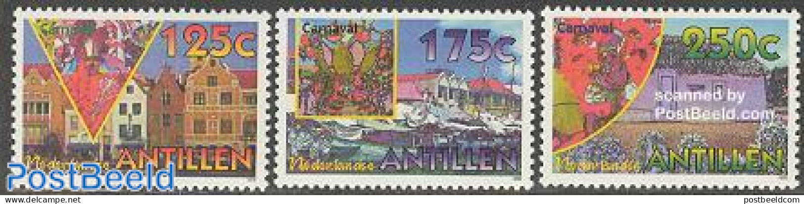 Netherlands Antilles 1995 Carnival 3v, Mint NH, Various - Folklore - Other & Unclassified