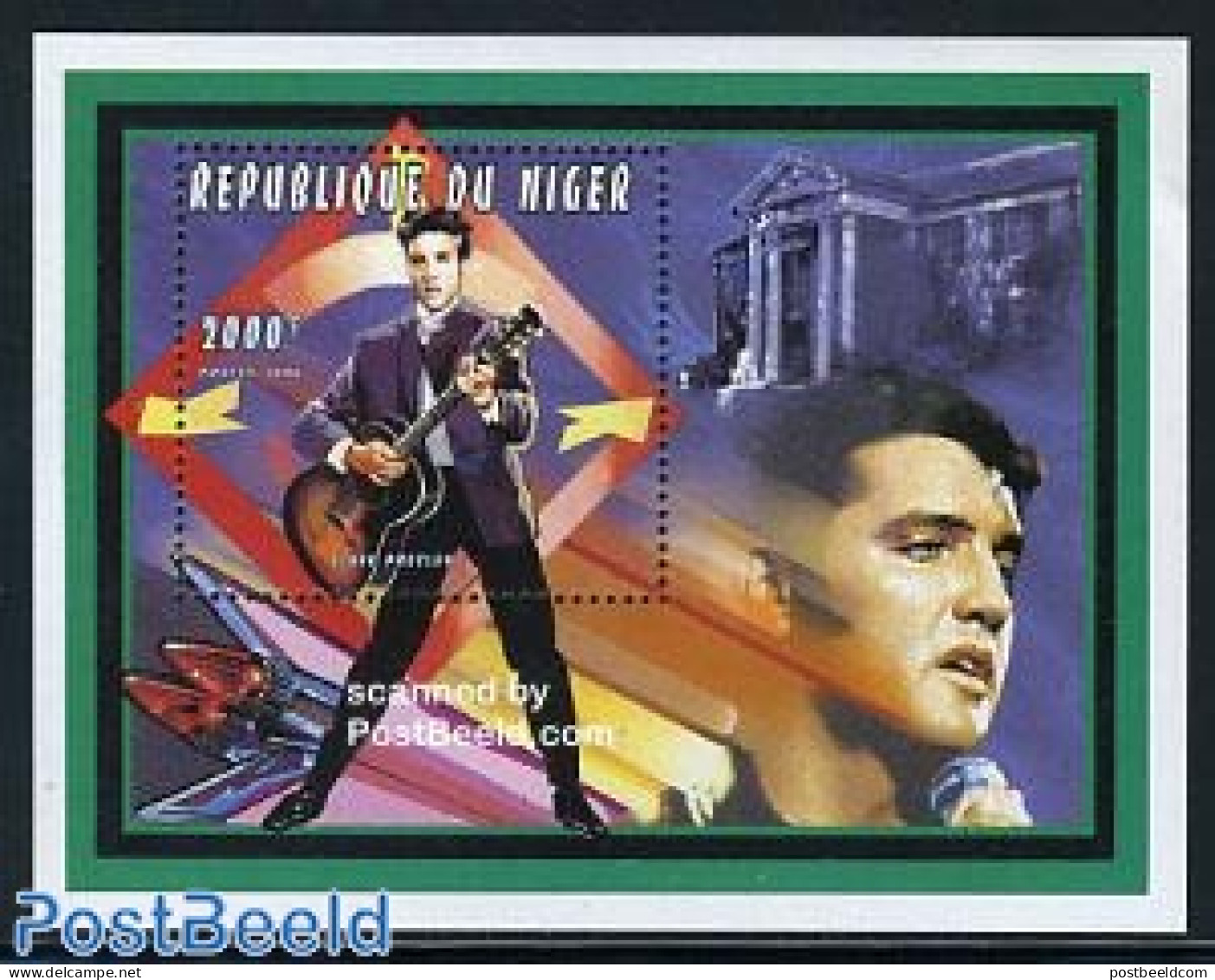 Niger 1996 Elvis Presley S/s, Mint NH, Performance Art - Elvis Presley - Music - Elvis Presley