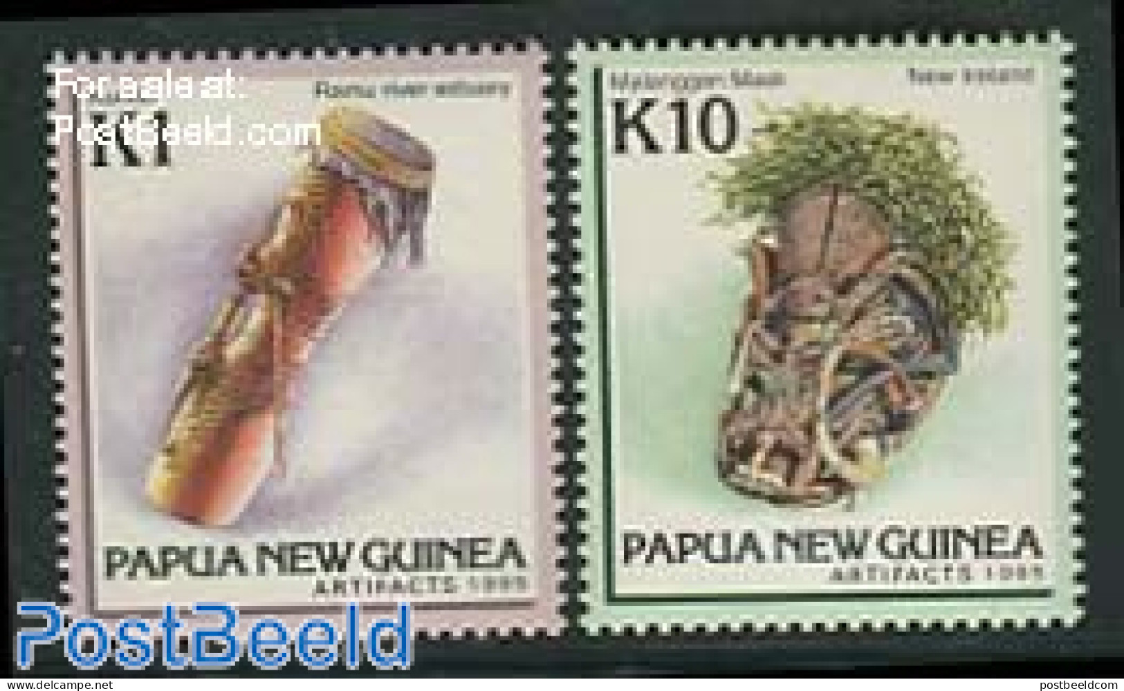 Papua New Guinea 1995 Handicrafts 2v, Mint NH, Various - Folklore - Art - Handicrafts - Papua-Neuguinea