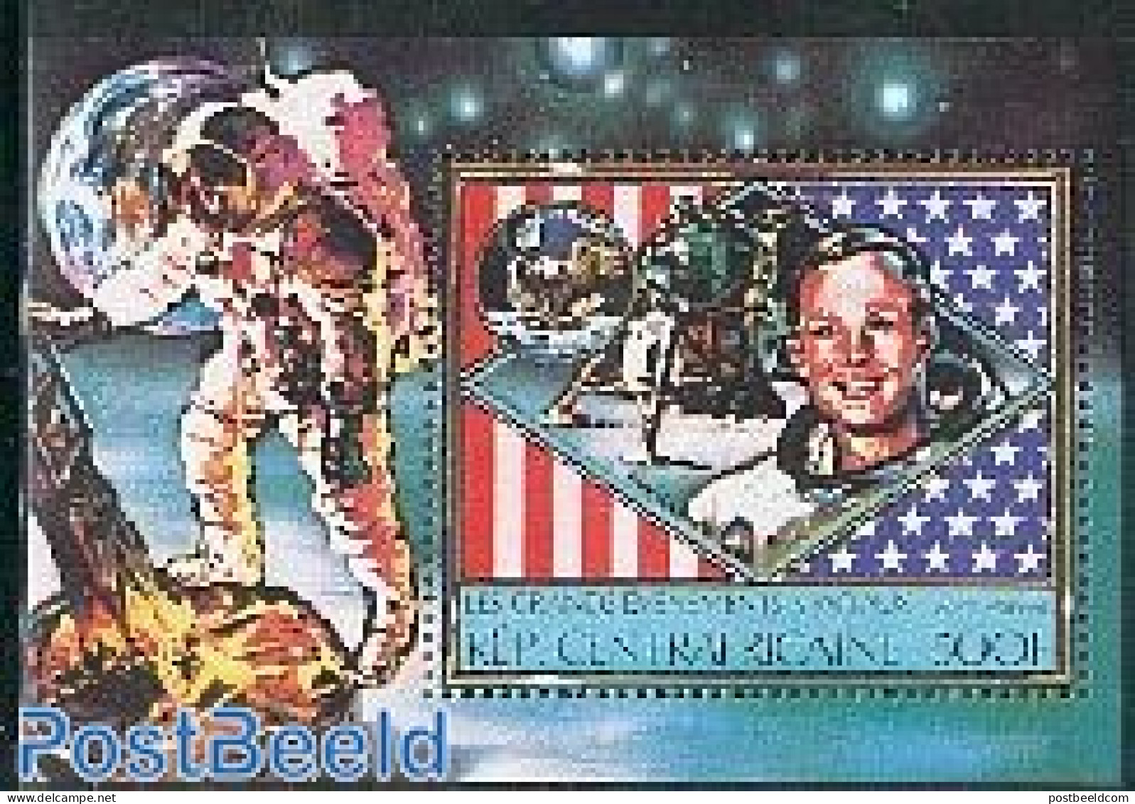 Central Africa 1980 Space History S/s, Mint NH, Transport - Space Exploration - Central African Republic