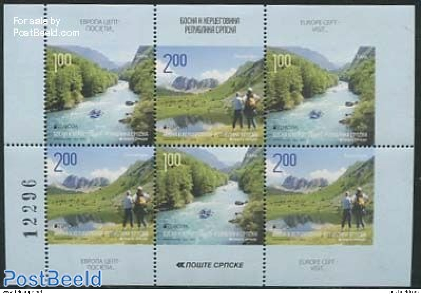 Bosnia Herzegovina - Serbian Adm. 2012 Europe Booklet Pane, Mint NH, History - Sport - Transport - Various - Europa (c.. - Climbing