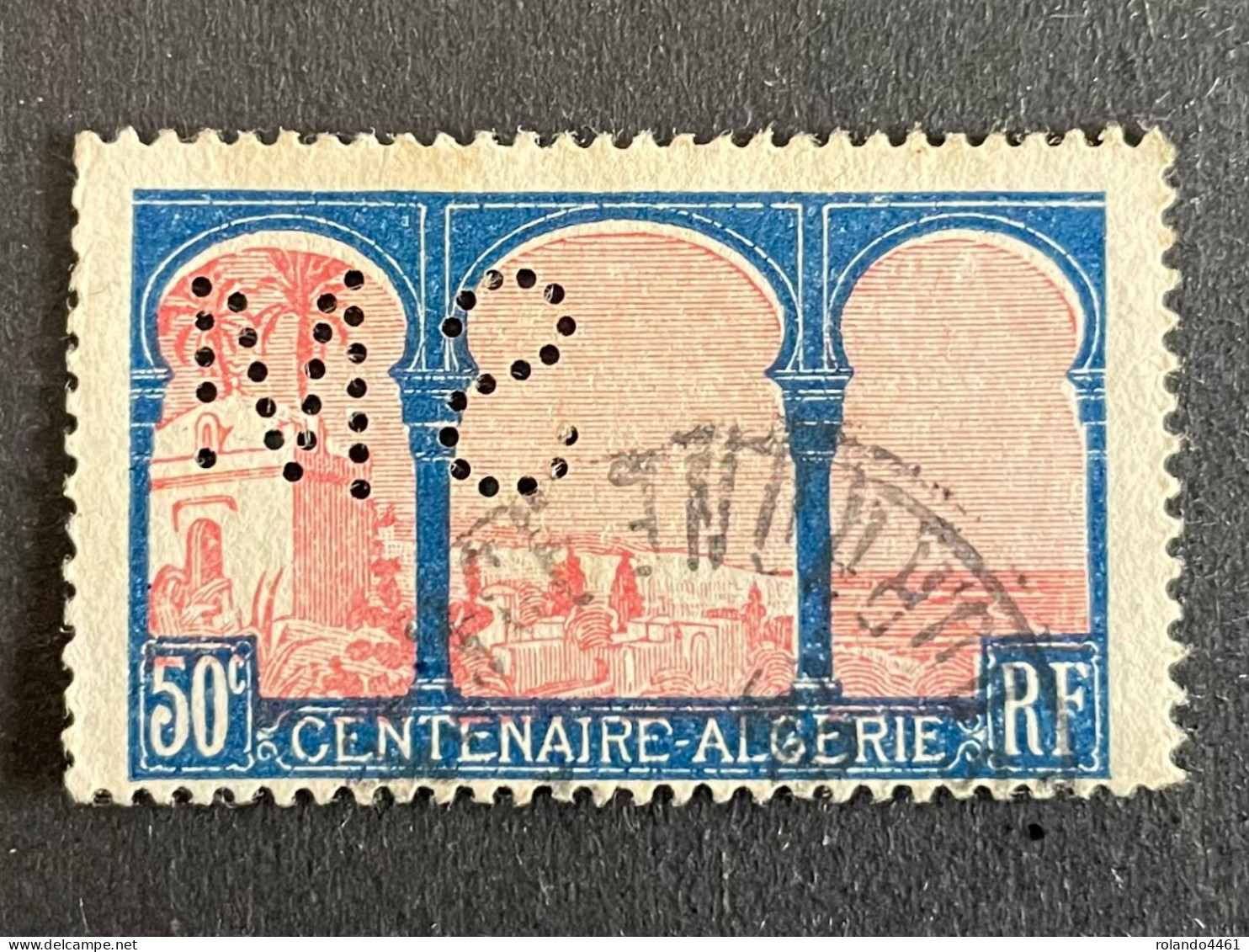 FRANCE S N° 263 SM 156 Indice 7 Type Perforé Perforés Perfins Perfin Superbe !! - Sonstige & Ohne Zuordnung