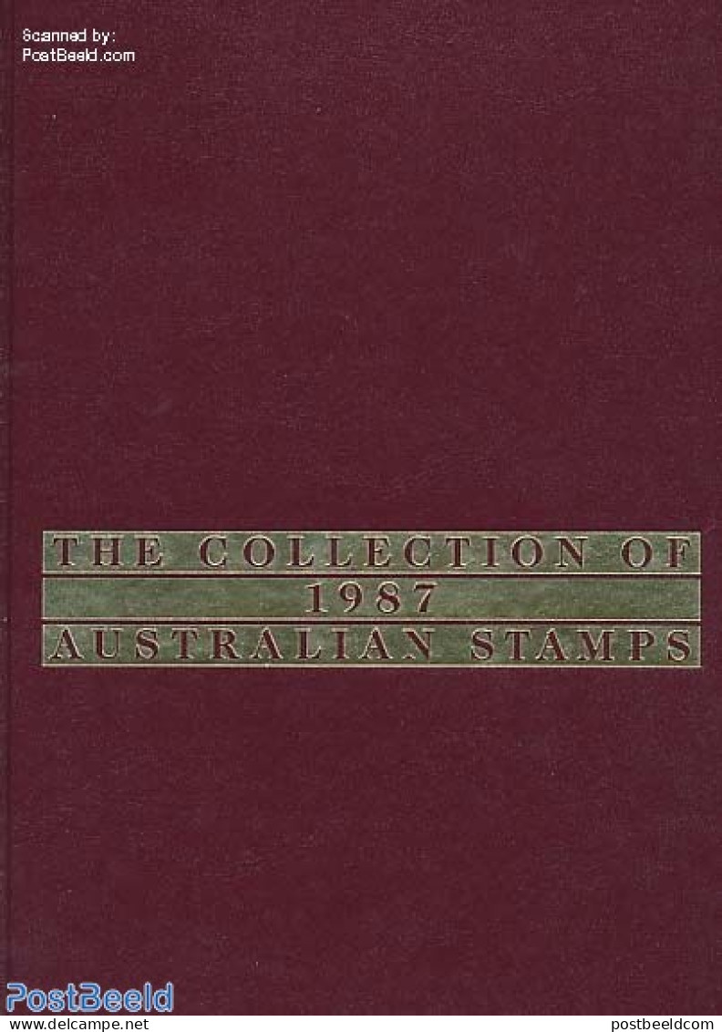 Australia 1987 Official Yearbook 1987 With Stamps, Mint NH, Various - Yearsets (by Country) - Neufs