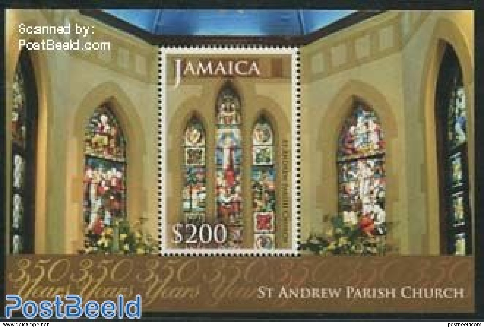 Jamaica 2014 St Andrew Parish Church S/s, Mint NH - Jamaique (1962-...)
