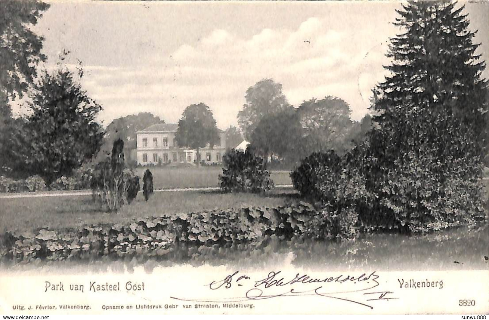 Park Van Kasteel Oost - Valkenberg (Uitg. J. Février 1904) - Valkenburg