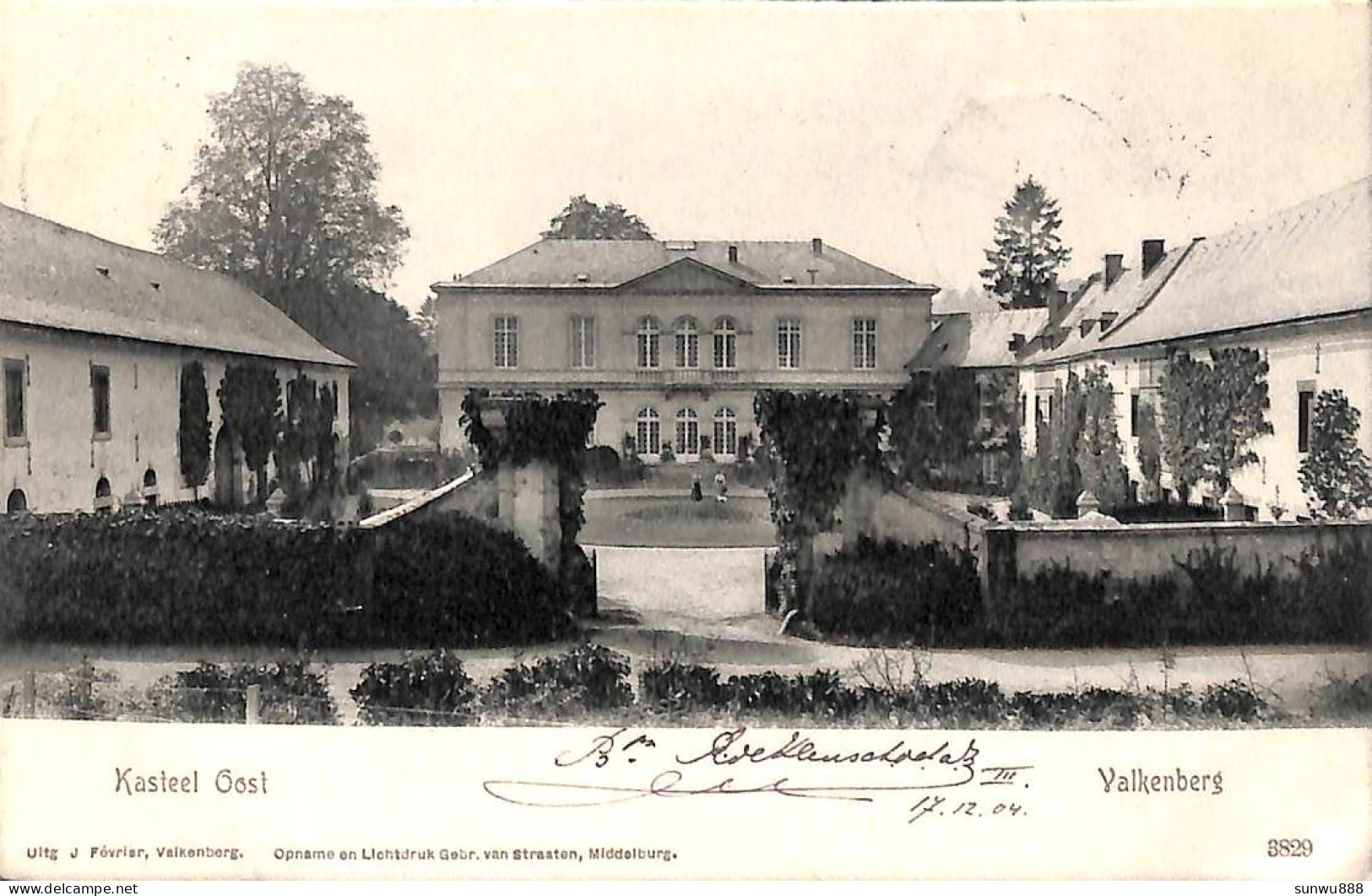 Kasteel Oost - Valkenberg (Uitg. J. Février 1904) - Valkenburg