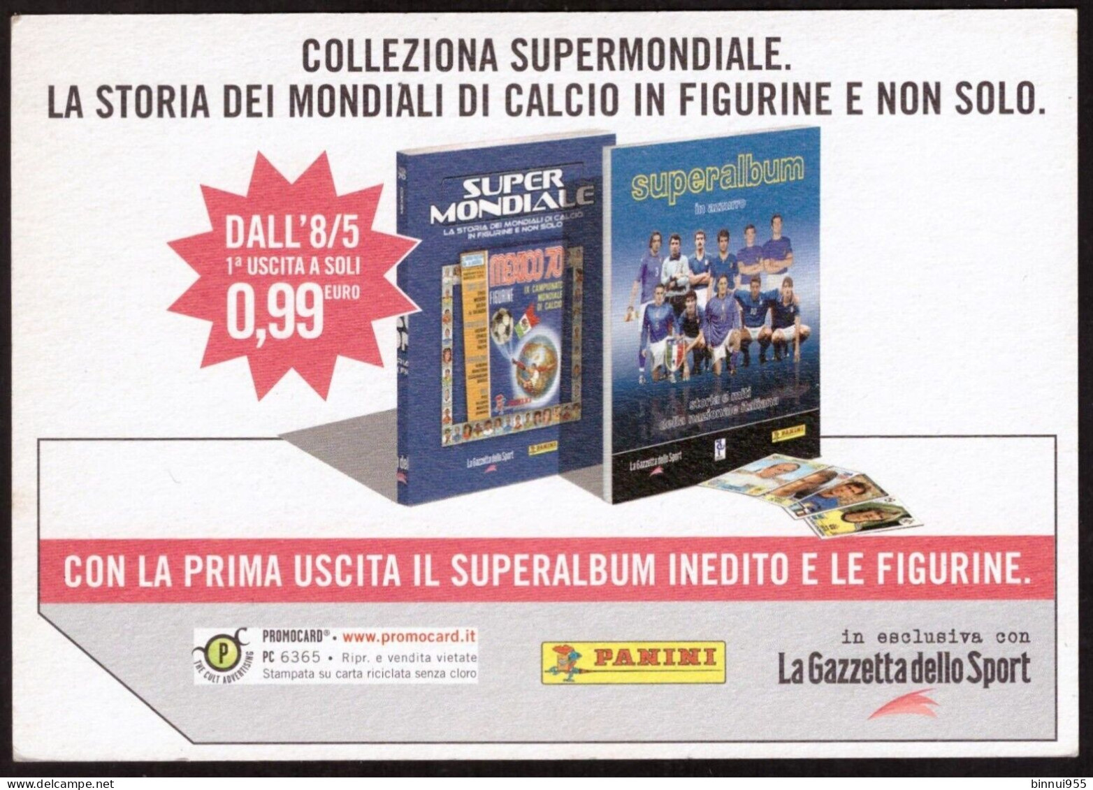 Cartoncino Calcio Era Il 1986 Te Li Ricordi - Soccer